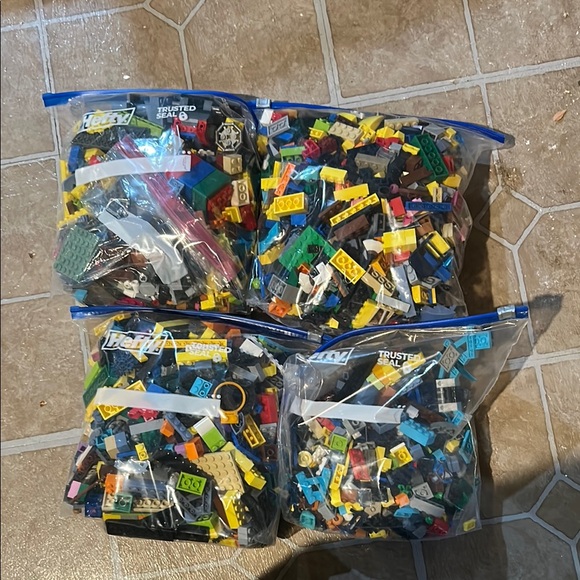 Assorted LEGO Bricks in Bags - Picture 1 of 1